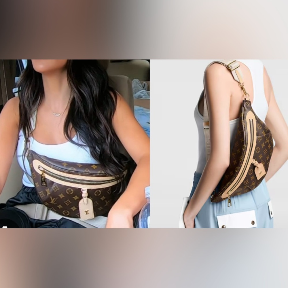 🤎🧡NWOT🧡🤎 Casual Chic LV Monogram High Rise Bumbag